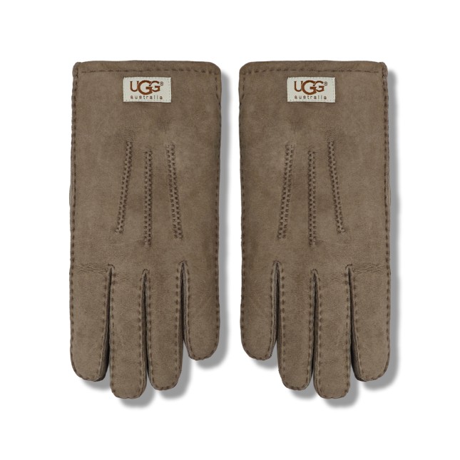 UGG Перчатки Замшевые Женские Серые