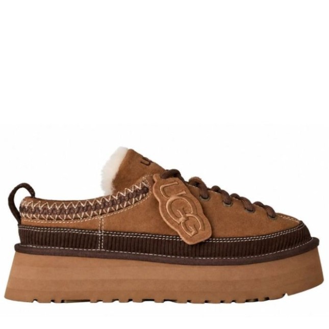 UGG Heritage Lace-Up Slipper Chestnut