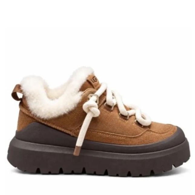 UGG Mens Heritage Utility Sneaker Chestnut
