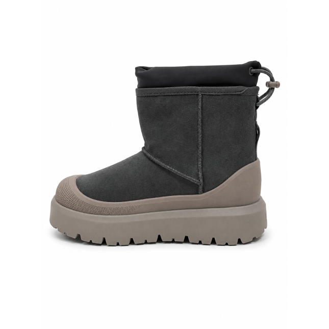 UGG Mens Classic Mini Hybrid Cobble Grey