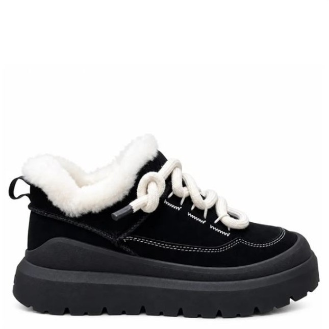 UGG Mens Heritage Utility Sneaker Black