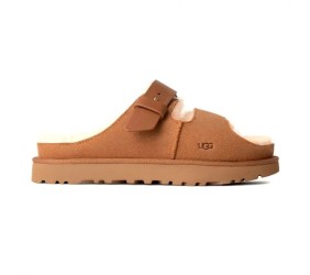 UGG Greenport Strap Slide Chestnut