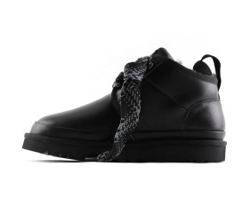 UGG Mens Neumel Leather FT Moss Black