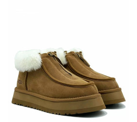 UGG Funkette Platform Chestnut