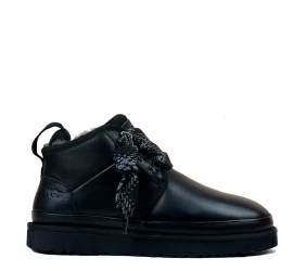UGG Mens Neumel Leather FT Moss Black