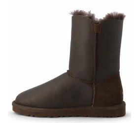 UGG Bailey Button Metallic Chocolate