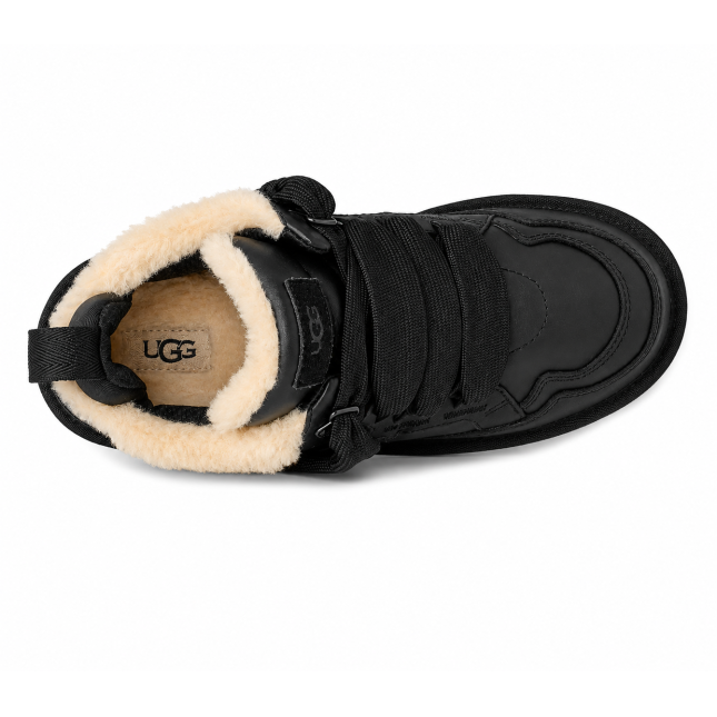 UGG Mens Lowmel Black Leather