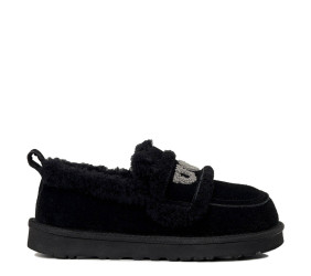 UGG Classic Fat Ding Slip On Black UGG Classic Fat Ding Slip On Black