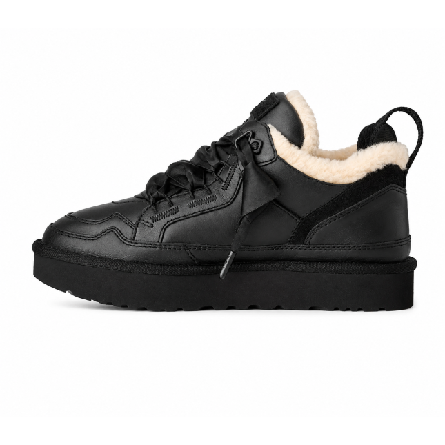 UGG Mens Lowmel Black Leather