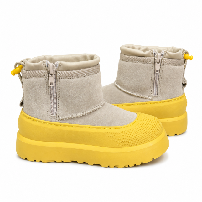 UGG Kids Mini Weather Hybrid Mustard Seed/Summer Wheat