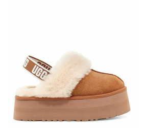 UGG Funkette Suede Platform Chestnut