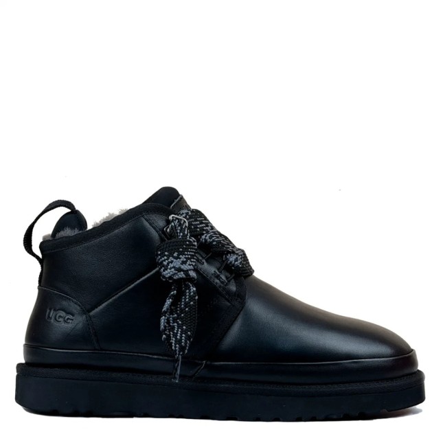 UGG Neumel FT Black Leather