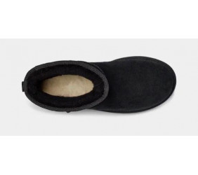 UGG Mens Classic Mini Deco Suede Boot Black