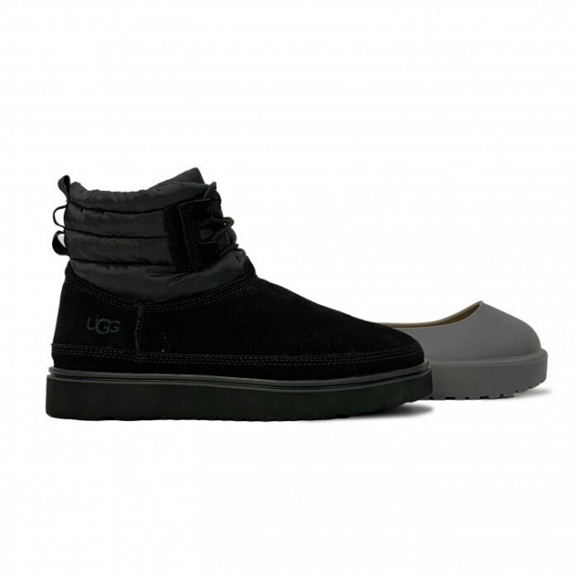 UGG Classic Mini Lace-Up Weather Black