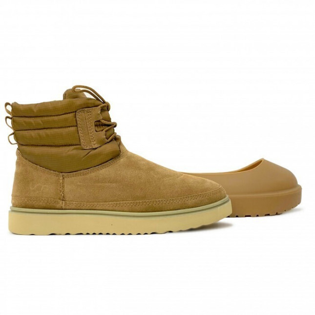 UGG Classic Mini Lace-Up Weather Chestnut