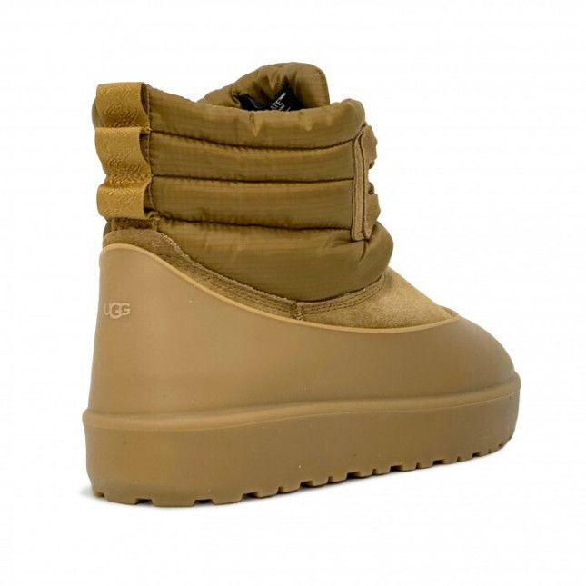 UGG Classic Mini Lace-Up Weather Chestnut