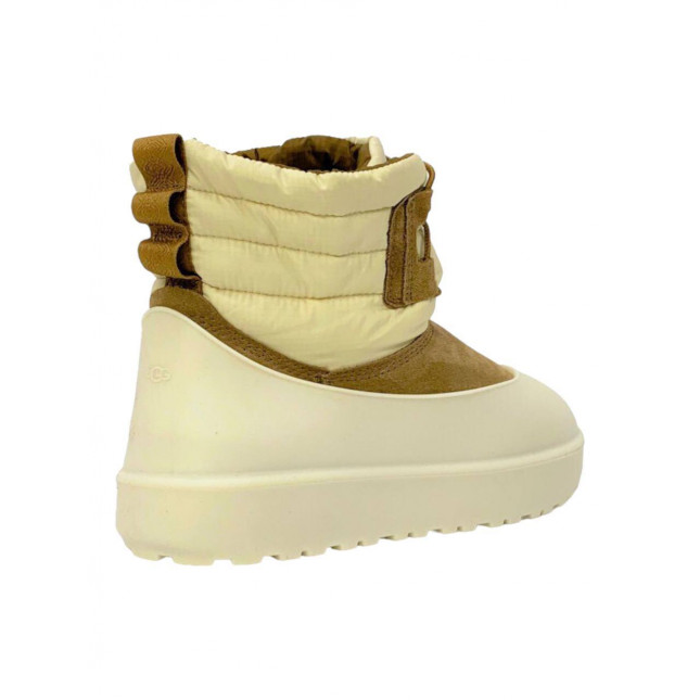 UGG Classic Mini Lace-Up Weather Chestnut Whitecap