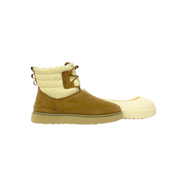 UGG Classic Mini Lace-Up Weather Chestnut Whitecap
