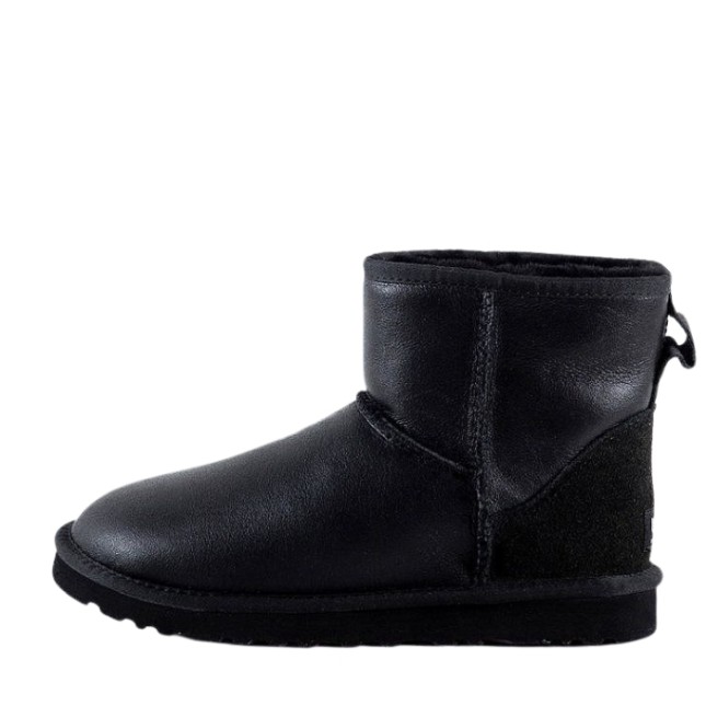 UGG Classic Mini Metallic Black