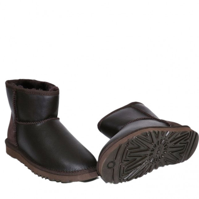 UGG Classic Mini Metallic Chocolate