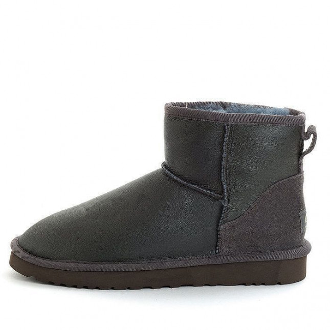 UGG Classic Mini Metallic Grey