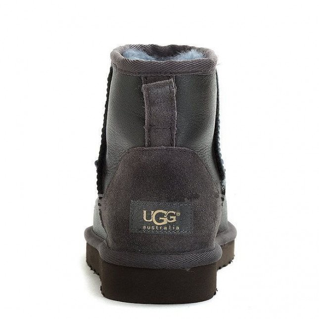 UGG Classic Mini Metallic Grey