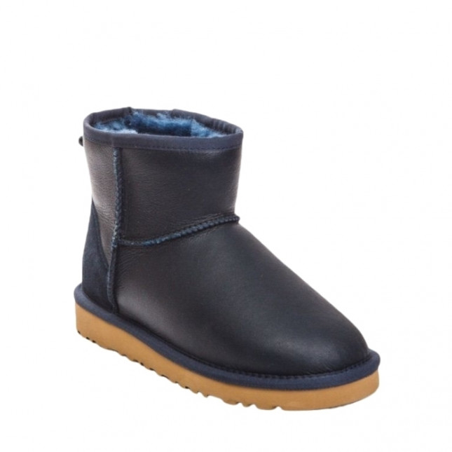 UGG Classic Mini Metallic Navy