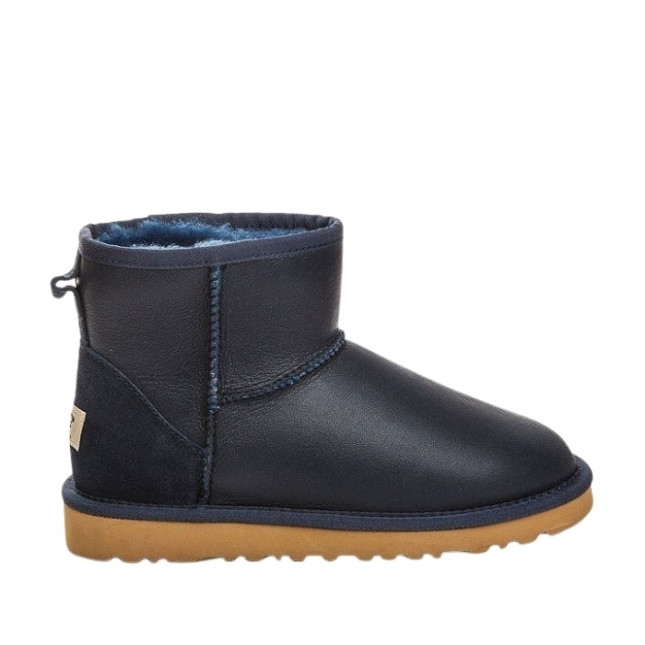 UGG Classic Mini Metallic Navy