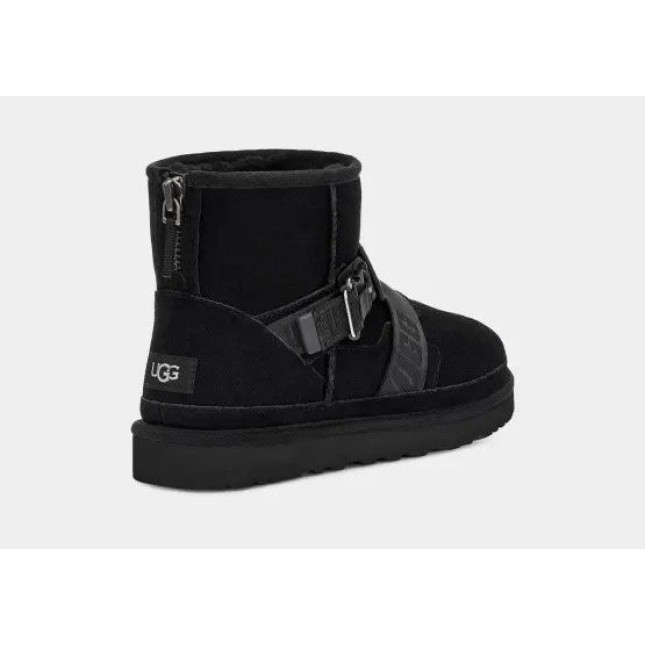 UGG Mens Classic Mini Quickclick Boot Black