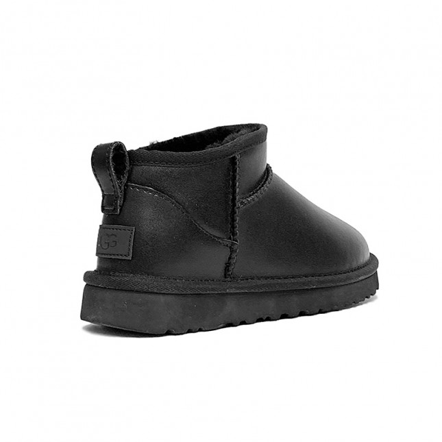 UGG Classic Ultra Mini Leather Black