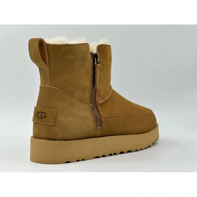 UGG Classic Zip Mini Suede Boot