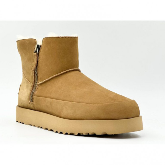 UGG Classic Zip Mini Suede Boot