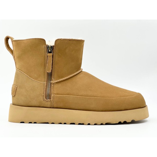 UGG Classic Zip Mini Suede Boot
