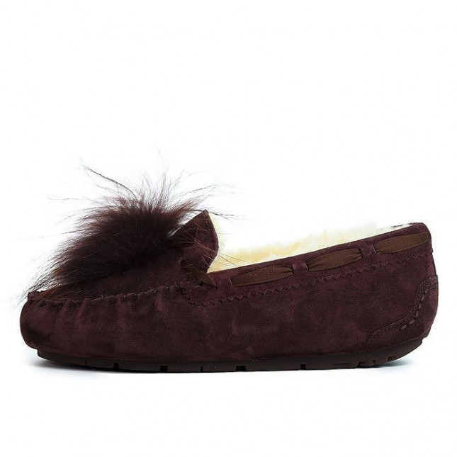 UGG Dakota Pom Pom Chocolate