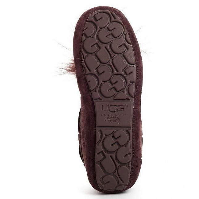 UGG Dakota Pom Pom Chocolate
