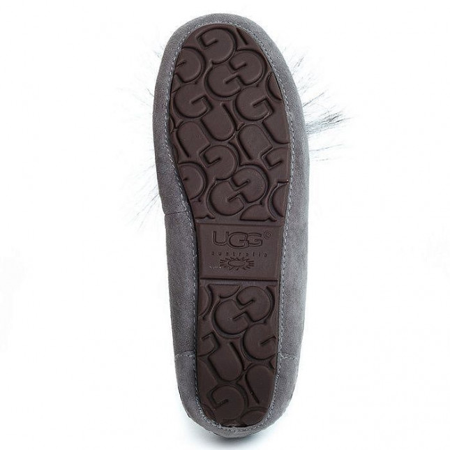 UGG Dakota Pom Pom Grey