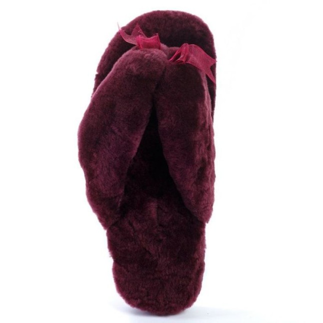 UGG Fluff Flip Flop II Dark Purple