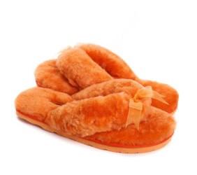 UGG Fluff Flip Flop II Orange