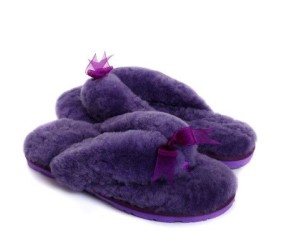 UGG Fluff Flip Flop II Purple