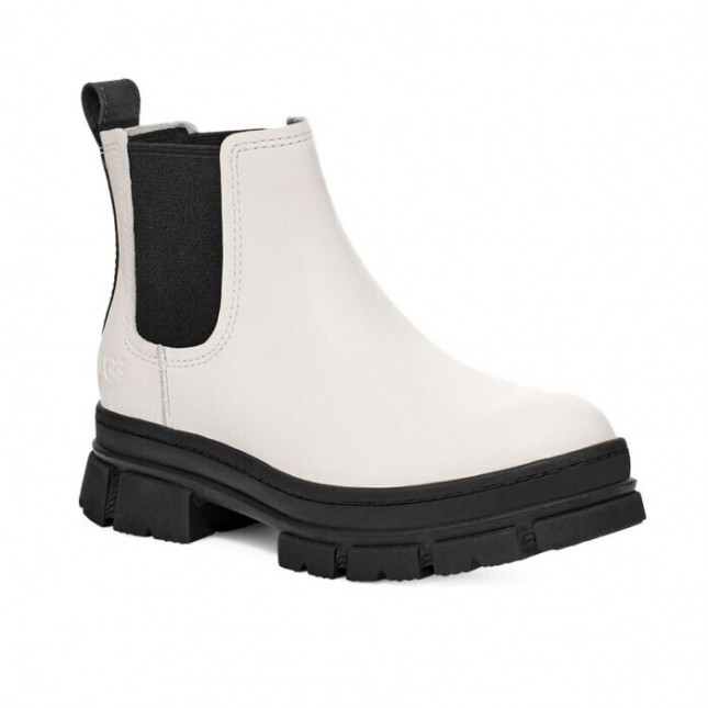 UGG Ashton Chelsea Leather White