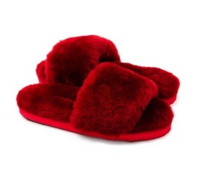 UGG Fluff Slide Slippers Bordo UGG Fluff Slide Slippers Bordo