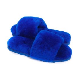 UGG Fluff Slide Slippers Electric Blue UGG Fluff Slide Slippers Electric Blue