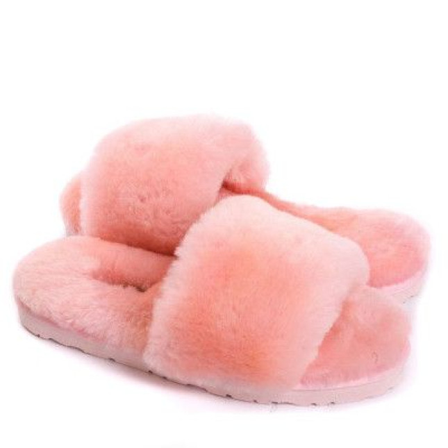 UGG Fluff Slide Slippers Pink