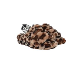 UGG Fluff Yeah Slide Leopard