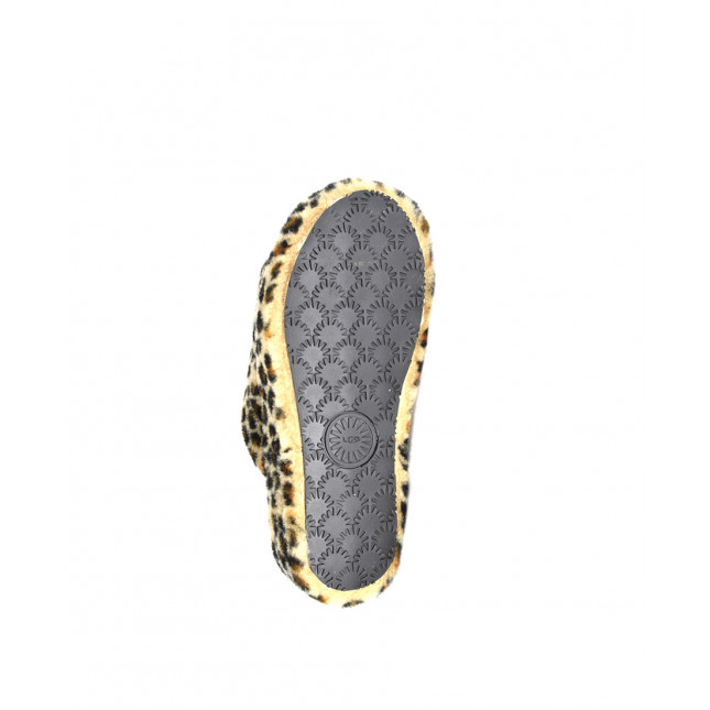 UGG Fluff Yeah Slide-Leopard