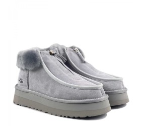 UGG Funkette Platform Boots Grey-Violet UGG Funkette Platform Boots Grey-Violet