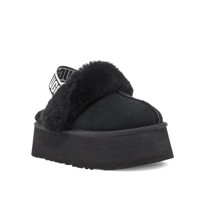UGG Funkette Suede Platform Black