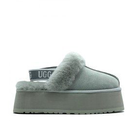 UGG Funkette Suede Platform Grey Violet UGG Funkette Suede Platform Grey Violet