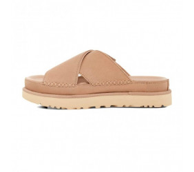 UGG Goldenstar Cross Slide - Driftwood