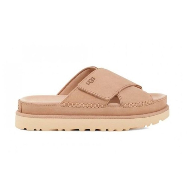 UGG Goldenstar Cross Slide - Driftwood